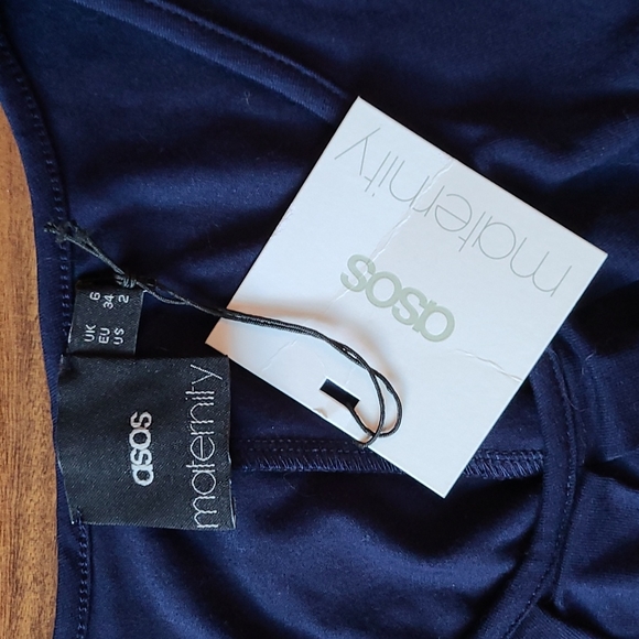 🎉Host Pick🎉 ASOS Blue Maternity Dress ASO Kate Middleton - Picture 7 of 12